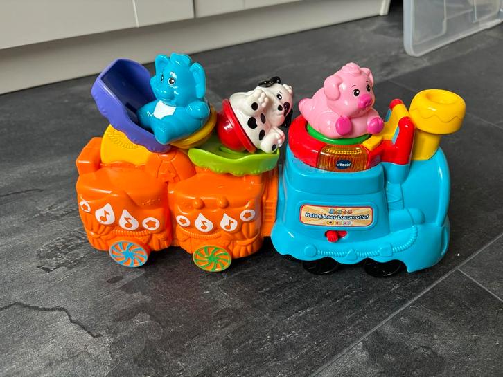 Vtech Zoef Zoef Stoomtrein, Kinderen en Baby's, Speelgoed | Vtech, Gebruikt, 6 maanden tot 2 jaar, Ophalen of Verzenden