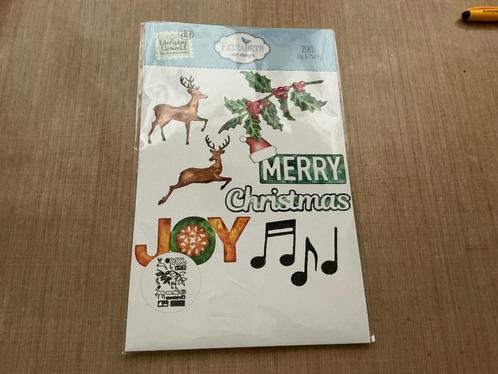Kerst stansen in een set van Elizabeth Craft Design, Hobby en Vrije tijd, Scrapbooking, Nieuw, Frame of Mal, Overige merken, Ophalen of Verzenden