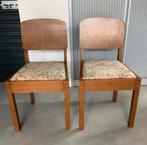Twee jaren '50 stoelen, Huis en Inrichting, Ophalen, Hout, Gebruikt, Twee