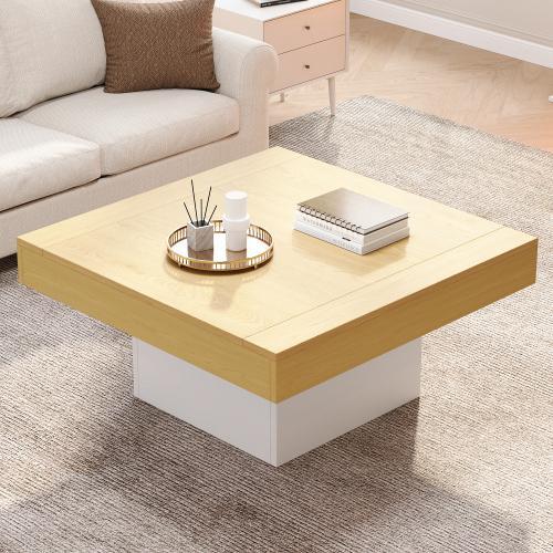 Creatieve LED-salontafel in de vorm van een pad 70x70x40 cm, Huis en Inrichting, Tafels | Salontafels, Nieuw, Minder dan 50 cm