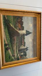 De stadswal in Maasstricht, Antiek en Kunst, Kunst | Schilderijen | Klassiek, Ophalen