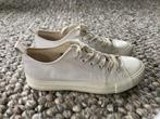 Witte sneaker maat 37 met glitter paar keer gedragen feestje, Wit, Ophalen of Verzenden, Sneakers of Gympen, Zo goed als nieuw
