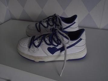 wit / blauw Nike Love dunks schoenen meisjes sneakers 38 beschikbaar voor biedingen