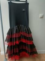 Intermezzo rok flamenco rok dans zwart rood nieuw maat s 36, Ophalen of Verzenden, Nieuw