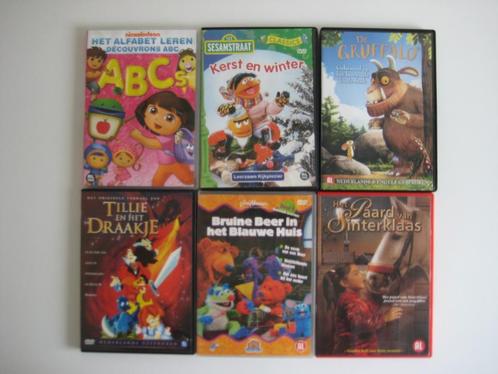 Kinderfilms op dvd Gruffalo Sesamstraat Dora, Cd's en Dvd's, Dvd's | Tekenfilms en Animatie, Gebruikt, Overige soorten, Tekenfilm