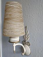 Prachtige jaren 60 wandlamp mèt aparte kelk, Ophalen of Verzenden