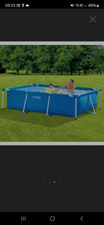 intex zwembad 260x160x65 beschikbaar voor biedingen