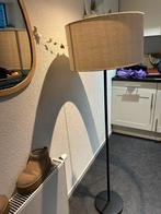 Qazqa vloerlamp simplo stof zwart e27 leen bakker, Huis en Inrichting, Lampen | Vloerlampen, Ophalen, Zo goed als nieuw, Stof