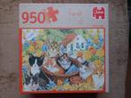 Kattenpuzzel van Francien, 950 stukjes, merk Jumbo., Ophalen of Verzenden, 500 t/m 1500 stukjes, Nieuw