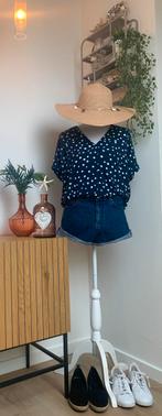 EVER ME blouse met polkadots & korte kapmouw, maat 40-42, Zo goed als nieuw, Ophalen, Maat 38/40 (M), Overige kleuren