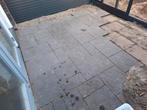 Gratis af te halen tuintegels, Tuin en Terras, Ophalen, Gebruikt, 10 m² of meer, Beton