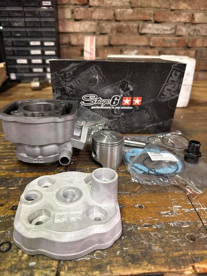 Derbi ot stage6 88cc streetrace cilinder nieuw aanbieding, Fietsen en Brommers, Brommeronderdelen | Algemeen, Nieuw, Cilinder
