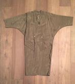 Vintage jurk goudbruin glanzende jurk wijde mouwen & ketting, Kleding | Dames, Jurken, Maat 38/40 (M), Bruin, Ophalen of Verzenden
