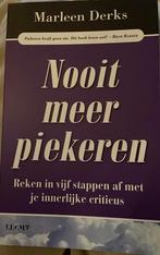 Marleen Derks - Nooit meer piekeren, Ophalen of Verzenden, Zo goed als nieuw, Marleen Derks