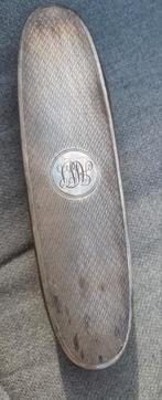 Sterling zilveren borstel D&B met Anker en Leeuw merk en X, Ophalen of Verzenden, Zilver