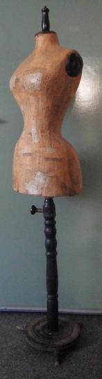 *Antieke paspop met wespentaille* plm 1900, Antiek en Kunst, Curiosa en Brocante, Ophalen