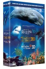 Blu-ray-box 3D: Requins, Dauphins et Oceans de M. Cousteau, Cd's en Dvd's, Blu-ray, Gebruikt, Ophalen of Verzenden, Boxset, Documentaire en Educatief