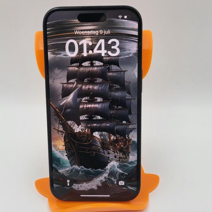 Apple iPhone 15 128GB 87% Zwart | Nette Staat, Telecommunicatie, Mobiele telefoons | Apple iPhone, Zo goed als nieuw