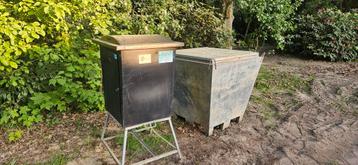 Bouwstroomkast + bouwwaterput beschikbaar voor biedingen