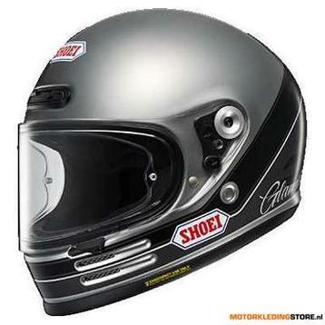 Shoei Glamster 06 Abiding Integraalhelm, Zilver-Zwart beschikbaar voor biedingen