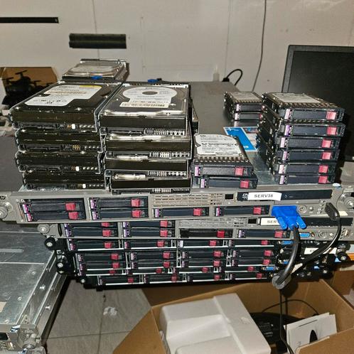 2 pallets met ict spullen - opruimimg, Computers en Software, Servers, Gebruikt, Ophalen