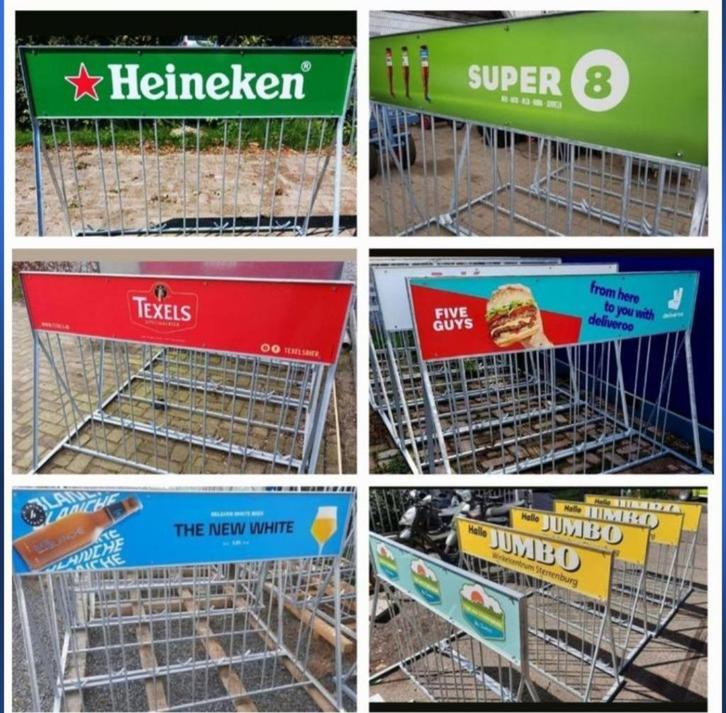 fietsenrek reclame fietsenrekmetreclame, Fietsen en Brommers, Fietsaccessoires | Fietsenrekken, Nieuw, Ophalen of Verzenden