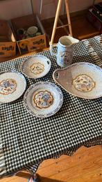 Louis Regout decor 601 Paradijsvogel, Antiek en Kunst, Antiek | Servies los, Ophalen of Verzenden