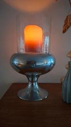 Super mooi windlicht/ kandelaar, Ophalen, Gebruikt, Zilver, 25 tot 50 cm
