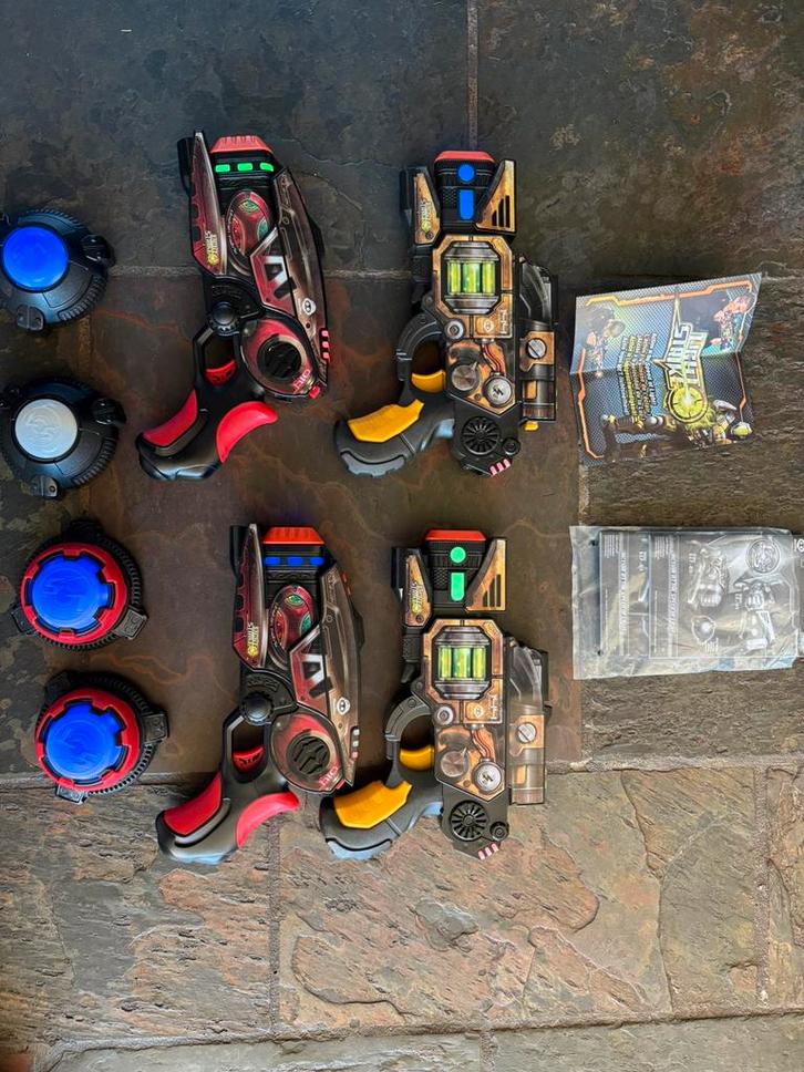 Lasergame set, Verzamelen, Speelgoed, Gebruikt, Ophalen of Verzenden