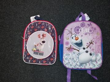 Nieuwe originele rugzakken,rugzak voor de kids 100st.€3,50ps beschikbaar voor biedingen