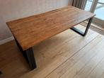 Teak houten eettafel, Ophalen, Gebruikt, Teakhout, 200 cm of meer