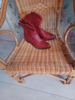 LEUK!! Enkellaars rood, Lage of Enkellaarzen, Ophalen of Verzenden, Rood, Onbekend