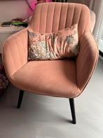 Roze fauteuil, Huis en Inrichting, Fauteuils, Ophalen of Verzenden, Zo goed als nieuw