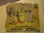 Walt Disney - De avonturen van Mikkie in Afrika, Eén stripboek, Verzenden, Gelezen