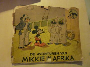 Walt Disney - De avonturen van Mikkie in Afrika beschikbaar voor biedingen