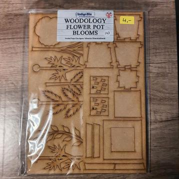 Woodology Bloempot Blooms - Nieuw! beschikbaar voor biedingen