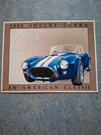 1966 Shelby Cobra Wandplaat - American Classic, Ophalen of Verzenden