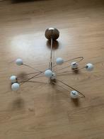 Moderne Plafondlamp Metaal/Glas, Ophalen of Verzenden, Gebruikt, Metaal
