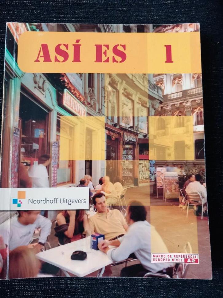 Así es 1 - Leerboek Spaans, Boeken, Studieboeken en Cursussen, Zo goed als nieuw, Niet van toepassing, Alpha, Ophalen of Verzenden