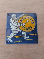 Emaille michelin reclamebordje, Verzamelen, Merken en Reclamevoorwerpen, Ophalen of Verzenden, Gebruikt, Reclamebord