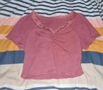 Roze zomertop, Maat 38/40 (M), Ophalen of Verzenden, Zo goed als nieuw, Korte mouw