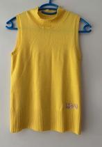 Iceberg - pullunder/sweater - XS - geel + tas - zgan, Ophalen of Verzenden, Zo goed als nieuw, Maat 34 (XS) of kleiner, Geel