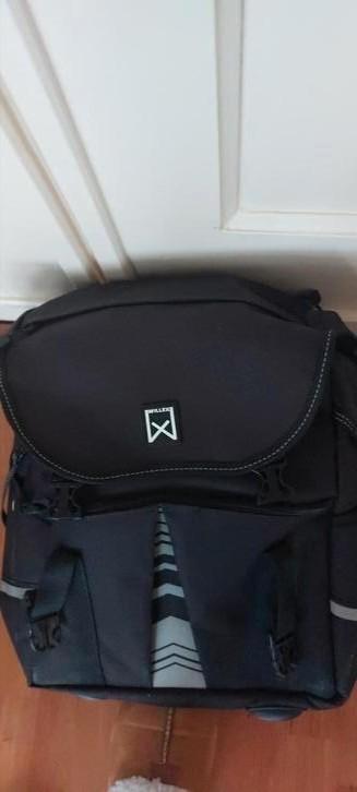 Willex zwarte afneembare fietstas, Fietsen en Brommers, Fietsaccessoires | Fietstassen, Zo goed als nieuw, Ophalen of Verzenden