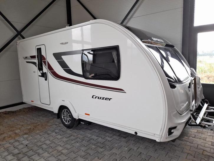 Sprite Cruzer 460 SR caravan met voortent, Caravans en Kamperen, Caravan Inkoop