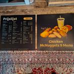 McDonald's borden Mancave, Verzamelen, Merken en Reclamevoorwerpen, Ophalen of Verzenden, Reclamebord