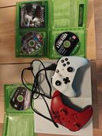 Xbox One S 1TB SSD + 2 Controllers + Games, Ophalen, Met 2 controllers, Xbox One S, 1 TB