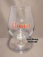 Oud Piraat bierglas., Ophalen of Verzenden, Gebruikt, Glas of Glazen, Overige merken