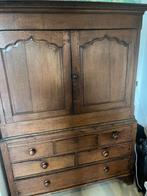 Mooi eiken Wales kabinet ( 18 eeuw) kast uit 2 delen, Antiek en Kunst, Antiek | Meubels | Kasten, Ophalen