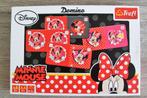 Minnnie Mouse Domino Gezelschapsspel Disney Mickey Mouse, Ophalen of Verzenden, Mickey Mouse, Zo goed als nieuw, Overige typen
