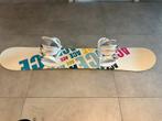 Ace Dames Snowboard 140cm + Westige Bindingen, Sport en Fitness, Snowboarden, Ophalen of Verzenden, Gebruikt, Board